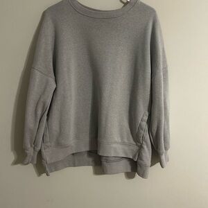 Cozy Gray Zenana Sweatshirt